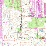 United States Geological Survey Collierville, TN (1965, 24000-Scale) digital map
