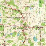 United States Geological Survey Collierville, TN (1968, 24000-Scale) digital map