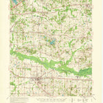 United States Geological Survey Collierville, TN (1968, 24000-Scale) digital map