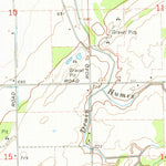 United States Geological Survey Colling, MI (1963, 24000-Scale) digital map