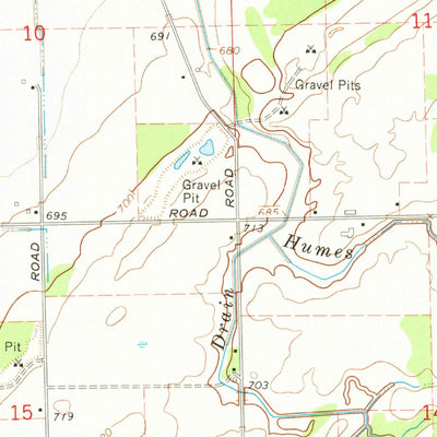United States Geological Survey Colling, MI (1963, 24000-Scale) digital map