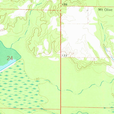 United States Geological Survey Collins, AR (1960, 24000-Scale) digital map