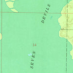 United States Geological Survey Collins, AR (1960, 24000-Scale) digital map