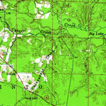United States Geological Survey Collins, AR (1960, 62500-Scale) digital map