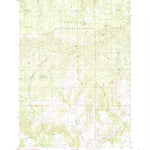 United States Geological Survey Collins Butte, OR (1990, 24000-Scale) digital map