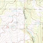 United States Geological Survey Collins Butte, OR (1990, 24000-Scale) digital map