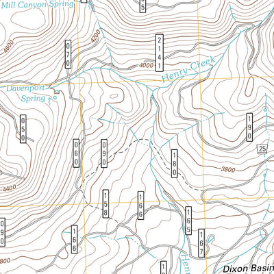 United States Geological Survey Collins Butte, OR (2011, 24000-Scale) digital map