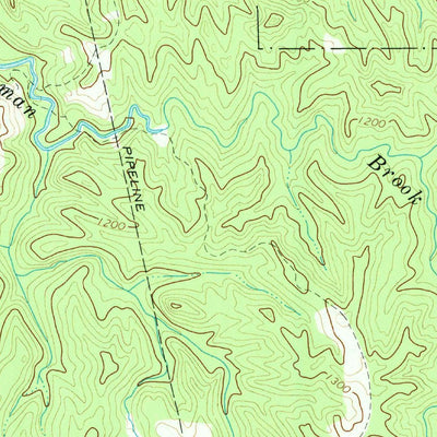 United States Geological Survey Collins Center, NY (1963, 24000-Scale) digital map
