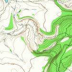 United States Geological Survey Collins Creek, TX (1965, 24000-Scale) digital map