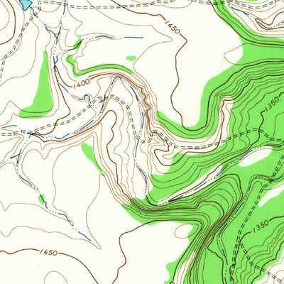 United States Geological Survey Collins Creek, TX (1965, 24000-Scale) digital map
