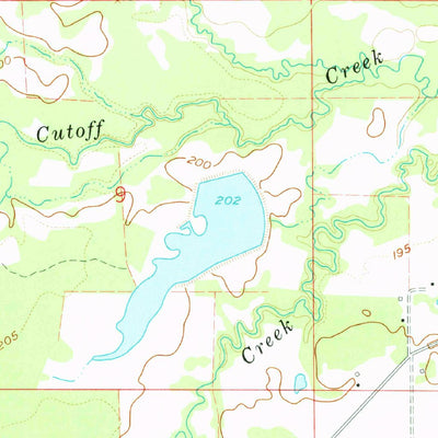 United States Geological Survey Collins NW, AR (1960, 24000-Scale) digital map