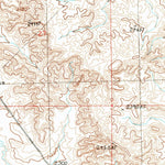 United States Geological Survey Collins Reservoir, MT (1985, 24000-Scale) digital map