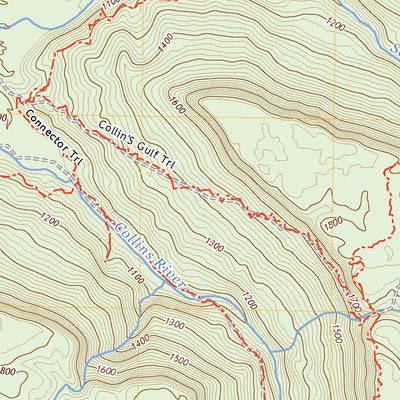 United States Geological Survey Collins, TN (2022, 24000-Scale) digital map