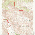 United States Geological Survey Collins Valley, CA (1996, 24000-Scale) digital map