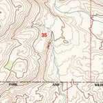 United States Geological Survey Collins Valley, CA (1996, 24000-Scale) digital map