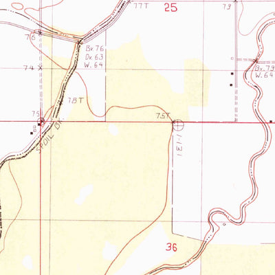 United States Geological Survey Collinston East, LA (1982, 24000-Scale) digital map