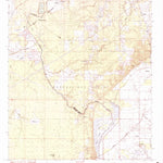 United States Geological Survey Collinston West, LA (1982, 24000-Scale) digital map