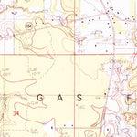 United States Geological Survey Collinston West, LA (1982, 24000-Scale) digital map