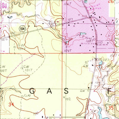 United States Geological Survey Collinston West, LA (1994, 24000-Scale) digital map