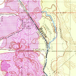United States Geological Survey Collinston West, LA (1994, 24000-Scale) digital map
