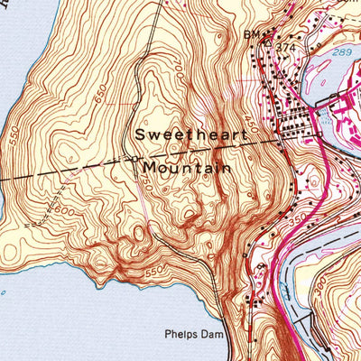 United States Geological Survey Collinsville, CT (1956, 24000-Scale) digital map