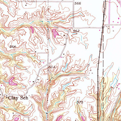 United States Geological Survey Collinsville, IL (1954, 24000-Scale) digital map