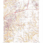United States Geological Survey Collinsville, IL (1991, 24000-Scale) digital map