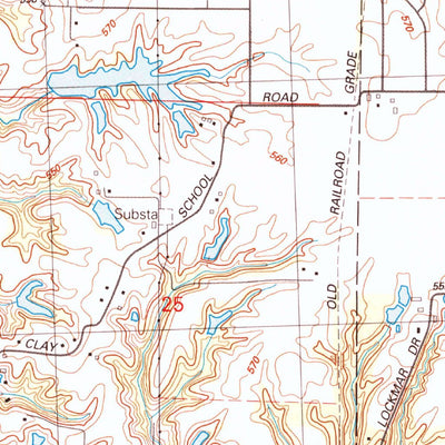 United States Geological Survey Collinsville, IL (1991, 24000-Scale) digital map