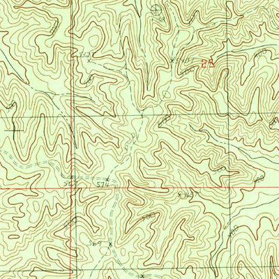 United States Geological Survey Collinsville, MS (1983, 24000-Scale) digital map