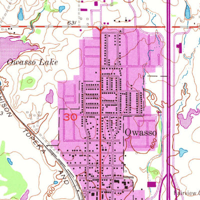 United States Geological Survey Collinsville, OK (1956, 24000-Scale) digital map