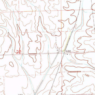 United States Geological Survey Collison, IL (1968, 24000-Scale) digital map
