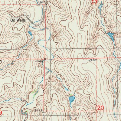 United States Geological Survey Collyer, KS (1979, 24000-Scale) digital map