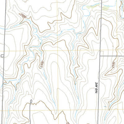 United States Geological Survey Collyer, KS (2022, 24000-Scale) digital map