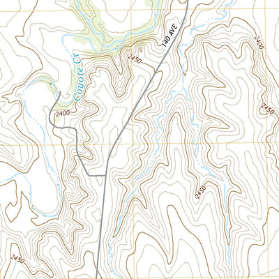 United States Geological Survey Collyer, KS (2022, 24000-Scale) digital map