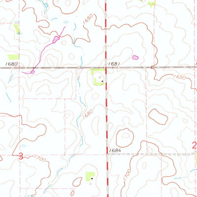 United States Geological Survey Colman, SD (1963, 24000-Scale) digital map