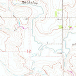 United States Geological Survey Colman, SD (1963, 24000-Scale) digital map