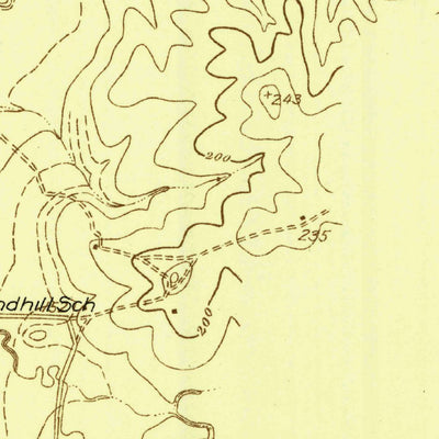 United States Geological Survey Colmesneil, TX (1926, 24000-Scale) digital map