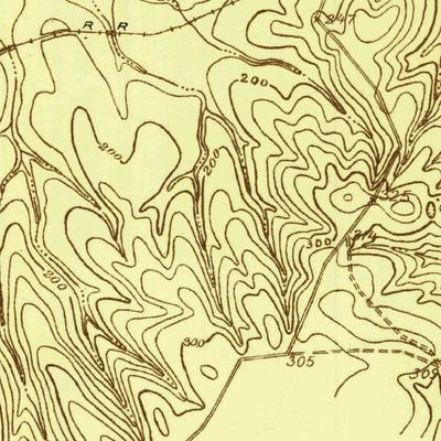 United States Geological Survey Colmesneil, TX (1926, 24000-Scale) digital map