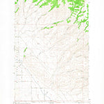 United States Geological Survey Colockum Pass SE, WA (1966, 24000-Scale) digital map