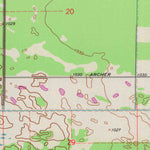 United States Geological Survey Coloma NW, WI (1968, 24000-Scale) digital map