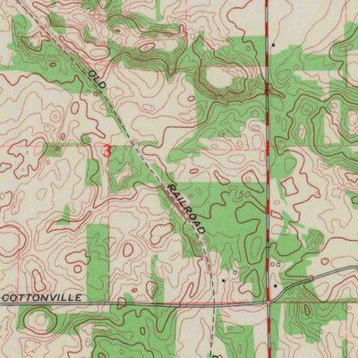 United States Geological Survey Coloma, WI (1968, 24000-Scale) digital map