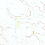 United States Geological Survey Colome, SD (1971, 24000-Scale) digital map