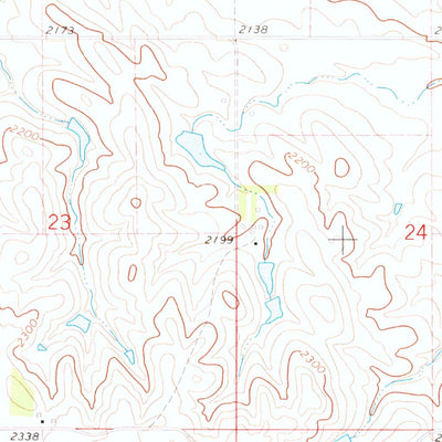 United States Geological Survey Colome, SD (1971, 24000-Scale) digital map