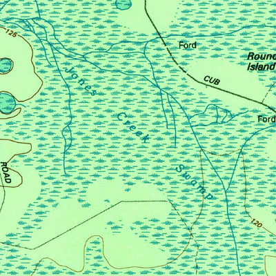United States Geological Survey Colon, GA (1994, 24000-Scale) digital map