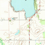 United States Geological Survey Colon, MI (1961, 24000-Scale) digital map