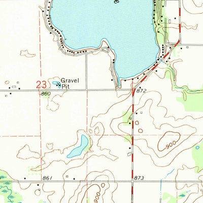 United States Geological Survey Colon, MI (1961, 24000-Scale) digital map