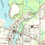 United States Geological Survey Colon, MI (1961, 24000-Scale) digital map