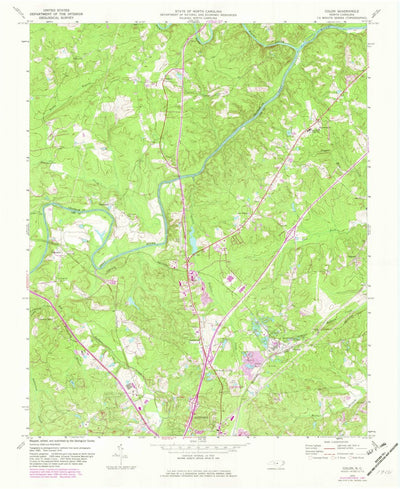 United States Geological Survey Colon, NC (1970, 24000-Scale) digital map