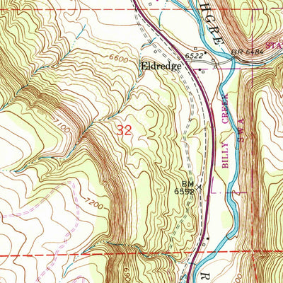 United States Geological Survey Colona, CO (1963, 24000-Scale) digital map