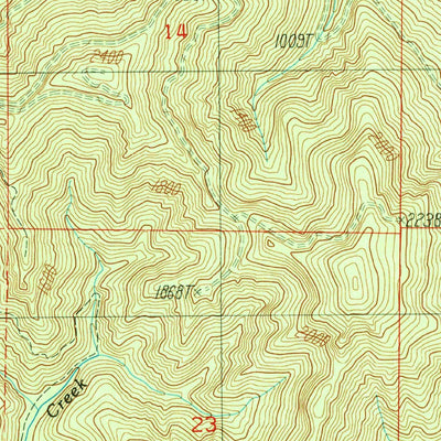 United States Geological Survey Colonel Bob, WA (1990, 24000-Scale) digital map